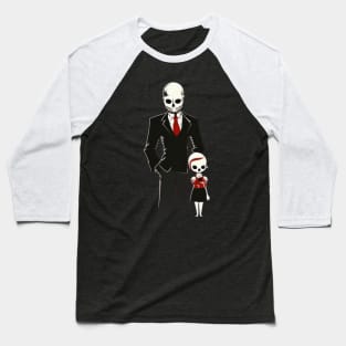 Father's Day elegant skull Baseball T-Shirt